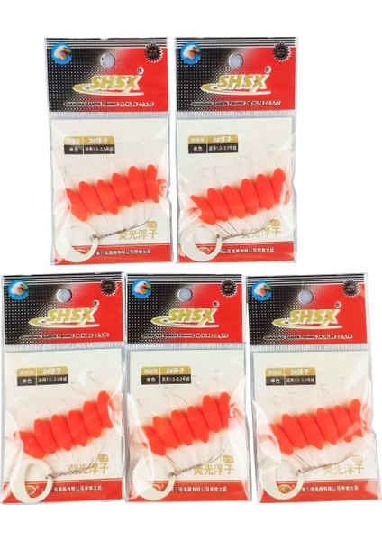 0 Beden Kırmızı Stil 5packslot Floresan Yedi Yıldız Şamandıra Uzay Fasulye Bağlayıcı Olta Mini Oval Şamandıra Gece Olta Takımı Aksesuar J272 (Yurt Dışından) indirimleri