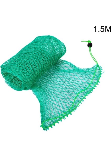 1.5m Tarzı 1 Adet Naylon Katlanabilir Balık Ağı Balık Pot Tuzak Balık Ağı Cağlık Basit Balık Koruma Düz Taban Kiriş Ağız Uzunluğu 1 M. (Yurt Dışından) fiyatları
