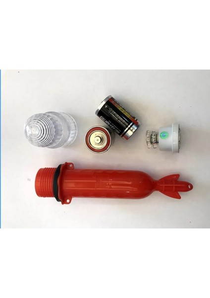 Mavi-Yeşil 2 Renk Stili Posidon 25CM 3.0V Çeşitli Renkler Balık Ağı Sinyal Işığı Balık Tutma Ağı Lambası Çekmek Kamp Dış Mekan Işık Balıkçılık Şamandıra Işık (Yurt Dışından)