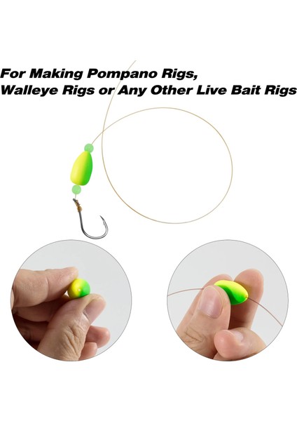 L-Kırmızı SARI-30PCS Tarzı Balıkçılık Köpüğü Şamandıra Bobber Şamandıralar Sinek Balıkçılık Için Tuzlu Su Pompano Alt Kuleler Strike Göstergesi Olta Takımı Aksesuarları (Yurt Dışından) fırsatları