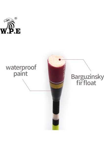 S1-3-4g Stili W.p.e Balıkçılık Şamandırası ve Barguzinsky Köknar Şamandıraları Boyut 4ggg 27.5cm.5cm Olta Şamandırası Bobber Dikey Şamandıra Takımı (Yurt Dışından) indirimleri
