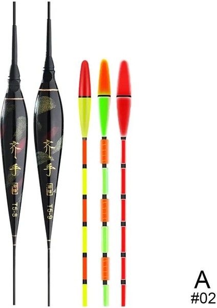 No.2 Tarzı Balıkçılık Şamandıra Bite Alarmı Balık Otomatik Gece Şamandırası Bobber Takımı Aksesuarları LED Değişen Balıkçılık Elektronik Aydınlık B2X6 (Yurt Dışından)