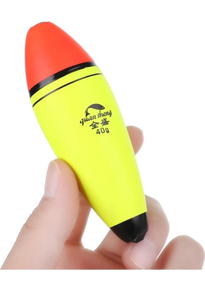 Stil A- 40G Stili 2 Adet Longoval Shape Eva Köpük Balıkçılık Şamandıra Plastik Top Boia Bobber 8gggggg Yüzdürme Yayın Balığı Olta Takımı Sıcak (Yurt Dışından)