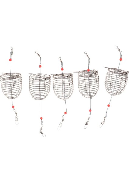 2 Adet Boyut L Tarzı Paslanmaz Çelik Balıkçılık Yem Kafesi Cazibesi Kafes Yem Balıkçılık Tuzağı Sepet Besleyici Tutucu Olta Takımı (Yurt Dışından) indirimleri