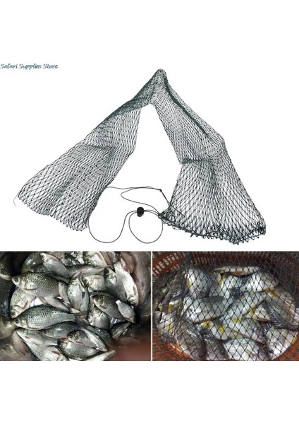 Yeni 1 Adet Katlanabilir Balık Ağları Balık Potu Tuzağı Filet De Peche Rete Pesca Balık Kurutma Naylon-Balık Ağ Cağlıkları (Yurt Dışından)