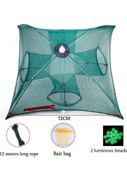 B- 4 Delik Stili Balık Ağı Katlanmış Taşınabilir Altıgen Balık Ağı Döküm Ağları Crayfrimp Catcher Tank Tuzak Kafesleri Mesh Tra (Yurt Dışından) fiyatları