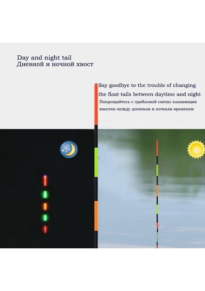 No.4 3 Parça Tarzı 3pcslot Akıllı Kuyruk Aydınlık Şamandıra Kuyruk Arayüzü Out Çapı Elektrikli Yumuşak Balıkçılık Şamandıra Kuyruk Pil Olmadan (Yurt Dışından) modelleri