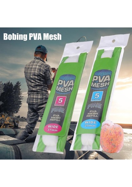 37MM Tarzı Pva Örgü Sazan Balıkçılık Besleyici Tuzak Yem Çanta Ağları Yuvaya Suda Çözünür Balıkçılık Aksesuarları Açık Hava Araçları (Yurt Dışından) fiyatları
