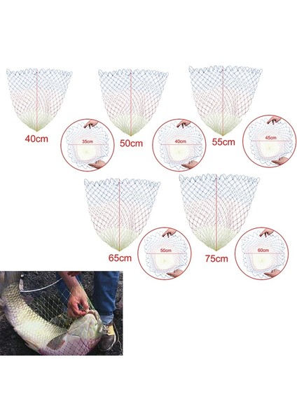 45CM Tarzı Olor Olta Ağı Kafa Naylon Balık Ağı Katlanabilir Balıkçılık Aracı Elmas Örgü Delik Balık Ağı Olta Takımı (Yurt Dışından) fiyatları