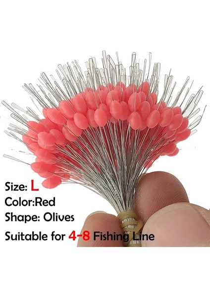 Zeytin L Tarzı Lot Şamandıra Şeffaf Kauçuk Tıpa M L Balıkçılık Bobber Tıpa Şamandıra Silindirik Uzay Fasulye Olta Aksesuarları (Yurt Dışından) fiyatları