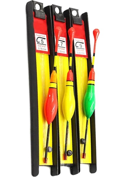 Kabak Tipi Stili 3 Adet Olta Bobber Hattı Kitleri Olta Köpük Şamandıra Kaya Balıkçılık Şamandıra Seti (Yurt Dışından)