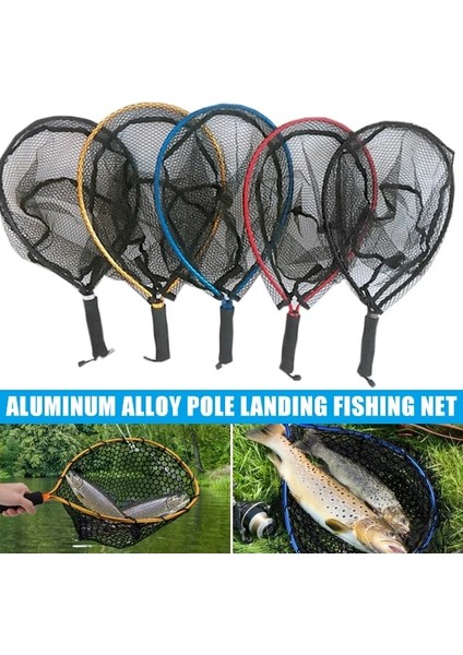 Kırmızı Stil Alüminyum Alaşımlı Kutup Kaymaz Balık Ağı Balıkları Yakalamak Iniş Balık Ağı Taşınabilir Uygun Balık Ağı Kırmızı De Pesca (Yurt Dışından) fiyatları