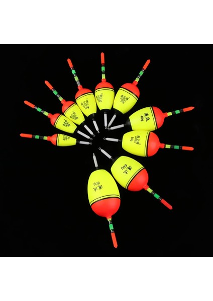 80G Tarzı Yeni Plastik Gece Parlayan Balıkçılık Şamandıraları Eva Aydınlık Şamandıra Balıkçılık Şamandıraları Gece Şamandıraları Balıkçılık Aksesuarları (Yurt Dışından)