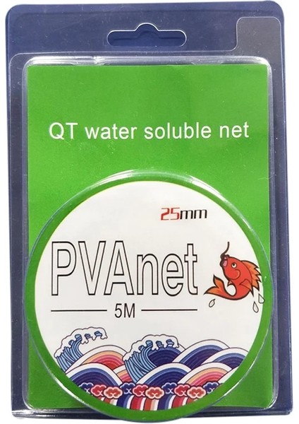 Yeşil Stil Sıcak Satış 5m Pva Balıkçılık Mesh Çözünür Dar Balıkçılık Ağı Suda Çözünür Örgü Beyaz Dolum Çorabı Yem Çanta Balık Ağı Korumak (Yurt Dışından)
