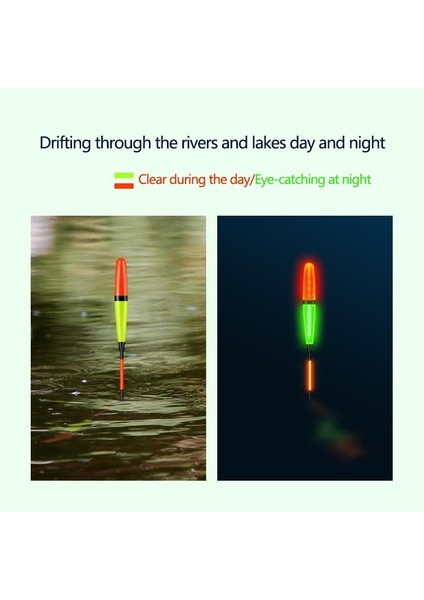 Açık Yeşil Tarzı Rqnq Yeni Balık Isırığı Otomatik Hatırlatma Renk Değişimi Akıllı LED Balıkçılık Ultra Kalın Kuyruk Elektronik Işıklı Şamandıra (Yurt Dışından) fırsatları