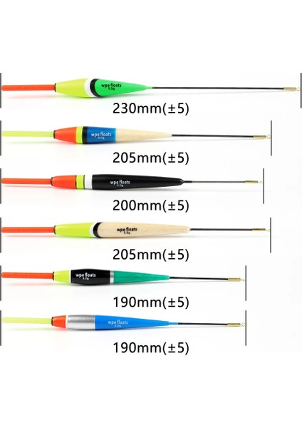 YG7-011 Stili W.p.e Ack Balık Tutma Şamandırası 5g Barguzinsky Köknar Şamandıra Uzunluğu Sazan Balık Tutma Dikey Şamandıra Bobber Olta Takımı Pesca (Yurt Dışından) modelleri