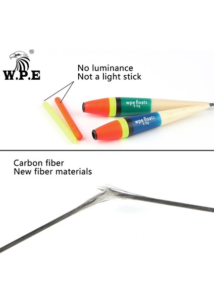 YG7-011 Stili W.p.e Ack Balık Tutma Şamandırası 5g Barguzinsky Köknar Şamandıra Uzunluğu Sazan Balık Tutma Dikey Şamandıra Bobber Olta Takımı Pesca (Yurt Dışından) fırsatları