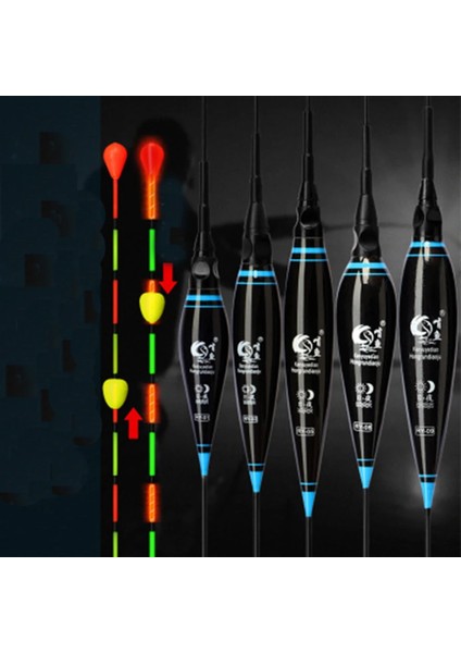 Ry-02 Stili Elektronik Balık Tutma Şamandıraları Göz Alıcı Boncuk Yüzer Top Kayma Sürüklenme Tüpü Şamandıra Nano Bobber Uzun Kuyruk LED Işık Çubuğu Şamandıra (Yurt Dışından) modelleri
