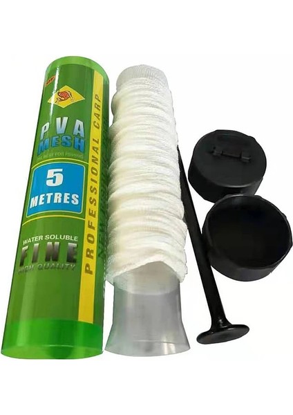 Stil1 1.8CMX5M Stili M Su Çözünen Pva Dar Örgü Tüp Net Sazan Balıkçılık Besleyici Lures Dolum Piston Bar Takım Sazan Balıkçılık Besleyici (Yurt Dışından)