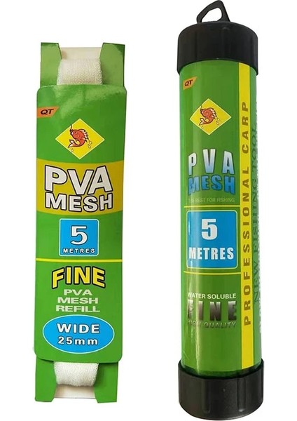 Stil1 1.8CMX5M Stili M Su Çözünen Pva Dar Örgü Tüp Net Sazan Balıkçılık Besleyici Lures Dolum Piston Bar Takım Sazan Balıkçılık Besleyici (Yurt Dışından) modelleri