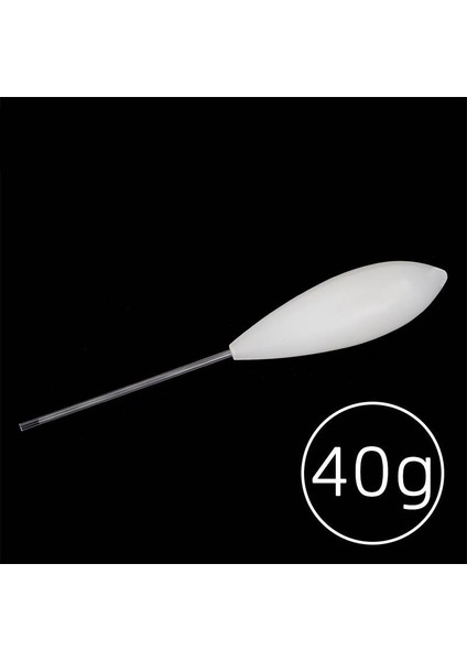 40G Tarzı Bombardıman Şekli Akrilik Balıkçılık Şamandıra Yukarı Doğru Bobber Sazan Kaba Alabalık Bas Deniz Cazibesi Olta Takımı 15GGG Yüzer Şamandıra (Yurt Dışından)