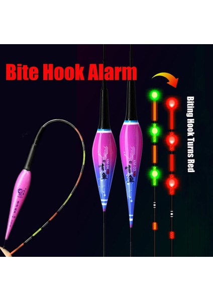 Xm-01 Stili 1 Adet Elektronik LED Işık Sopa Renk Değişimi Nano Malzeme Balıkçılık Cazibesi Göstergesi Yüzer Bobbers Bite Alarm Kayma Sürüklenme Tüpü Aracı (Yurt Dışından) fiyatları