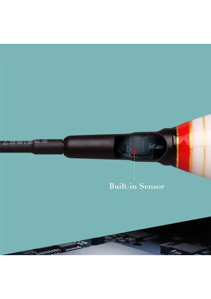 A4 Stili Pc Akıllı Balıkçılık Şamandıra Yerçekimi Sensörü Elektrikli Parlayan Otomatik Olarak Renk Değiştiren Hatırlatmak Gece Aydınlık Şamandıra (Yurt Dışından)