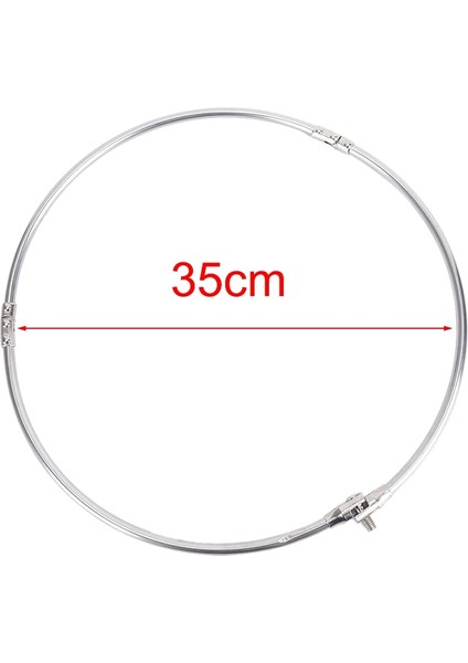 No.40 Tarzı 2021 Sıcak Gümüş Paslanmaz Çelik Balıkçılık Katlanır Net Brail Kafa Yuvarlak Dipnet Takımı Aksesuar 35CM,40CM,45CM,50CM (Yurt Dışından) modelleri