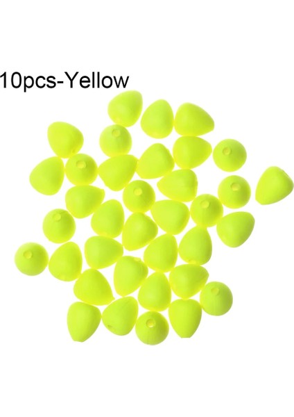 10 Adet-Sarı Tarzı Adet Redsarı Float Kuyruk Göz Alıcı Fasulye Şamandıra Kuyruk Fasulye Balık Tutma Sinyali Gönderici Görülebilir Fasulye Balık Tutma Şamandırası (Yurt Dışından)