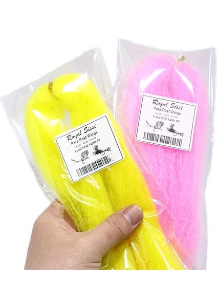 Pembe Stil Persuader 8 Isteğe Bağlı Renkler Kuru Sinek Paraşüt Kanatları Uç Bağlama Malzemeleri 40CMBUNDLE Polipropilen Yüzer Iplik Direk Kanatları Fiber (Yurt Dışından) indirimleri