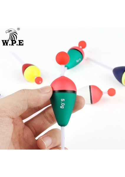 YP12-013 Stili W.p.e Lot Balıkçılık Şamandıra Boyutu Olta Takımı Şamandıra Bobber Yüzer Şamandıra Eva Köpük Dikey Sazan Balıkçılık Aksesuarları (Yurt Dışından) indirimleri