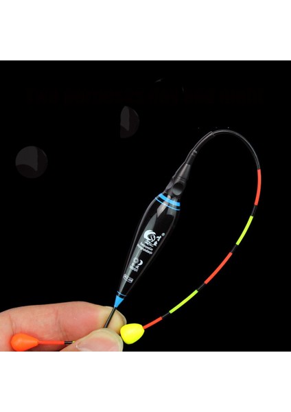 Ry-10 Stili Yeni Balık Tutma Şamandıraları Yüzen Top Kayan Şamandıra Kompozit Nano Bobber LED Işık Yakını Göremeyen Balık Tutma Severler Için Özel Mücadele (Yurt Dışından)