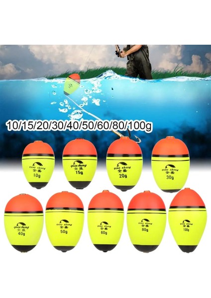 Yuvarlak Tip -30G Tarzı 1 Adet Yüksek Li Plastik Longoval Yüzdürme Balıkçılık Şamandıra Eva Köpük Topu Boia Bobber Balıkçılık Araçları (Yurt Dışından)