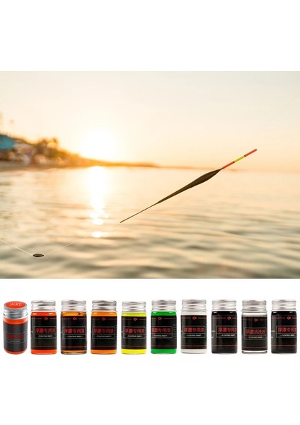 Siyah Stil 1 Şişe Floresan Boya Dıy Şamandıralar Kuyruk Boyama Görünür Balıkçılık Şamandıra Boya Şamandıra Kuyruk Tamir Aracı Mücadele (Yurt Dışından) modelleri