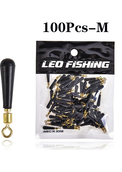 M Tarzı Balık Tutma Şamandıra Aracı 100 Teilelos Angeln Getriebe Blok Döndürme Kayması Fischen Schwimmt Zubehör Bobber Kupfer + Gummi Werkzeuge (Yurt Dışından)