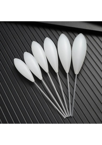 Beyaz 15G Tarzı Yüksek Li Balıkçılık Şamandıra Seti Şamandıra Bobber Plastik Döküm Bombarda Inline Yüzey Şamandıra Sazan Balıkçılık Terminali Mücadele (Yurt Dışından) modelleri