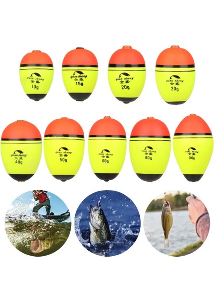 Uzun Tip - 8g Tarzı Yüksek Li Yüzdürme Plastik Longoval Balıkçılık Şamandıra Bobber Eva Köpük Topu Boia (Yurt Dışından)