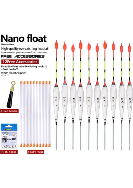 Modele Boyutu Rastgele Stili Şamandıralar Nano Bobber + 10 Şamandıra Tüpleri + 1 Çanta Kancaları Nehir Gölü Balık Tutma Tatlı Su Pesca Buz Balıkçılık Aletleri Aksesuarları Takımları (Yurt Dışından) fiyatları
