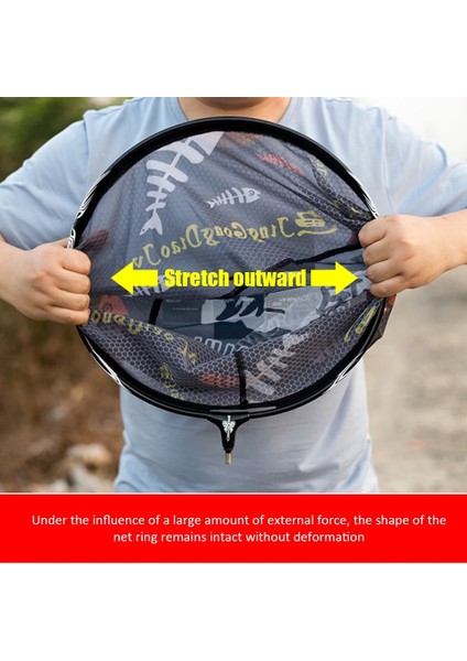 35 cm Çapında Stil cm Karbon Balık Ağı Katlanabilir Katlanabilir Teleskopik Örgü Delik Derinliği Iniş Dip Net Olta Takımı (Yurt Dışından) fırsatları