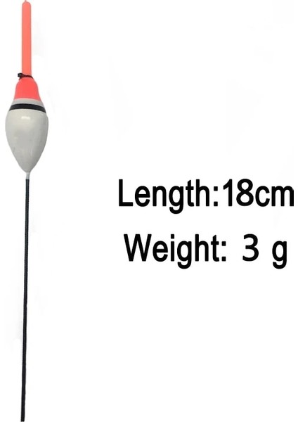 3.0g Beyaz Stil Topline 2.5g 3g 4g 5g Şamandıra Dikey Şamandıra Balıkçılık Şamandıraları Kompozit Malzeme Işık Çubuğu Şamandıraları Balıkçılık Için Aksesuar Durdurucu (Yurt Dışından)