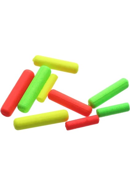 Yeşil S Tarzı Hafif Silindir Köpük Şamandıralar Top Oval Şamandıralar Boncuklar Arma Malzemesi Göstergesi Balık Fasulye Sazan Olta Takımı (Yurt Dışından) modelleri