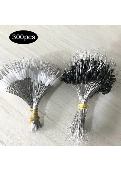 Siyah S Tarzı Lot Şamandıra Lastik Stoper Balık Tutma Bobber Stoper Şamandıra Silindirik Boşluk B (Yurt Dışından) modelleri