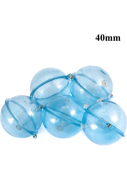 Mavi 40MM Tarzı Balight Et Balıkçılık Şamandıra Seti Yüzer Çevre Dostu Pc Şamandıra Balıkçılık Sürüklenme Ekipmanları Top Şekli Şamandıra Balıkçılık Şamandıra Seti (Yurt Dışından)