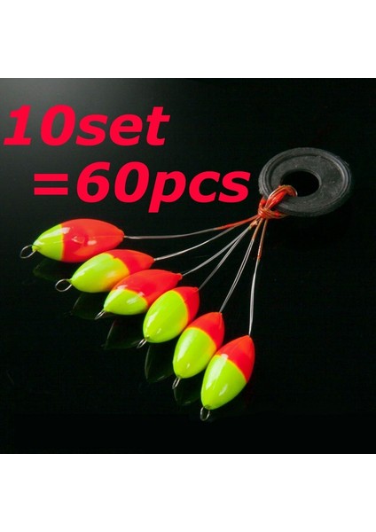 Kırmızı L Tarzı [10SET=60PCS] Yeni Yedi Yıldızlı Oval Mini Olta Şamandırası Uzay Fasulyesi Kolay Kullanım Şamandıra Tıpa Gibi Takılır ve Sabitlenir (Yurt Dışından) modelleri