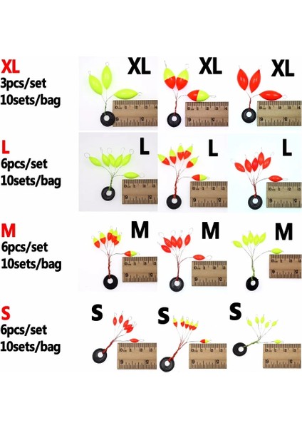 Kırmızı L Tarzı [10SET=60PCS] Yeni Yedi Yıldızlı Oval Mini Olta Şamandırası Uzay Fasulyesi Kolay Kullanım Şamandıra Tıpa Gibi Takılır ve Sabitlenir (Yurt Dışından) fırsatları