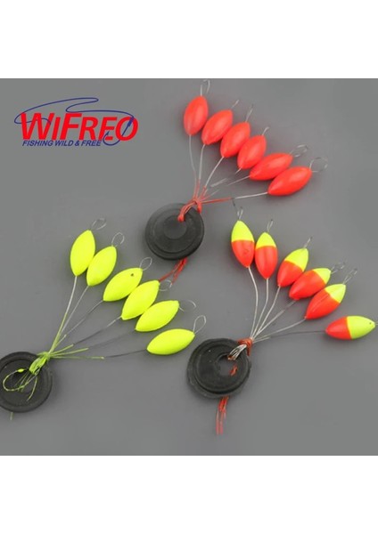 Kırmızı L Tarzı [10SET=60PCS] Yeni Yedi Yıldızlı Oval Mini Olta Şamandırası Uzay Fasulyesi Kolay Kullanım Şamandıra Tıpa Gibi Takılır ve Sabitlenir (Yurt Dışından) indirimleri