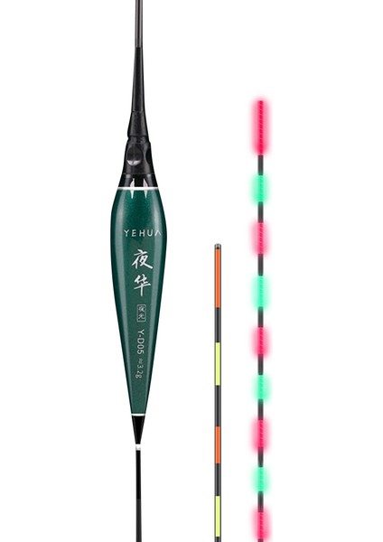 YD05 Stili Balıkçılık Şamandıra Elektrikli LED Işık Yeni Balık Tutma Şamandırası Superfine Workma Tatlı Su Takımları Olta Takımı Şamandıralar Araçları (Yurt Dışından) indirimleri