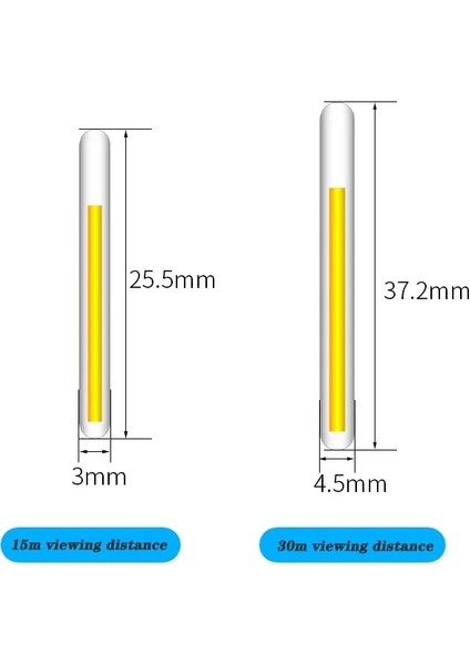 37MM 10 Adet Stil Balıkçılık Şamandırası Işık Çubuğu Floresan Işık Çubuğu Gece Şamandırası Çubuk Işık Koyu Kızdırma Çubuğu Olta Takımı Alet Aksesuarları (Yurt Dışından) fırsatları