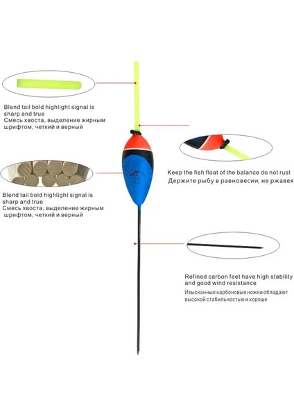 Mavi Stil Oloey Balıkçılık Şamandıra Seti 2.5g Flotadores Pesca Bobber Balık Tutma Şamandıraları Balıkçılık Aksesuarı Şamandıra Mücadele Şamandıraları Balıkçılık Bobber (Yurt Dışından) fiyatları