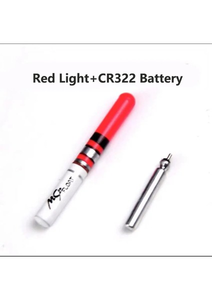 Pil Tarzı ile Kırmızı 5pcslot Işık Çubukları Yeşil Kırmızı CR322 Pille Çalışan LED Işıklı Şamandıra Elektronik Işık Gece Olta Takımı ile Çalışmak (Yurt Dışından)